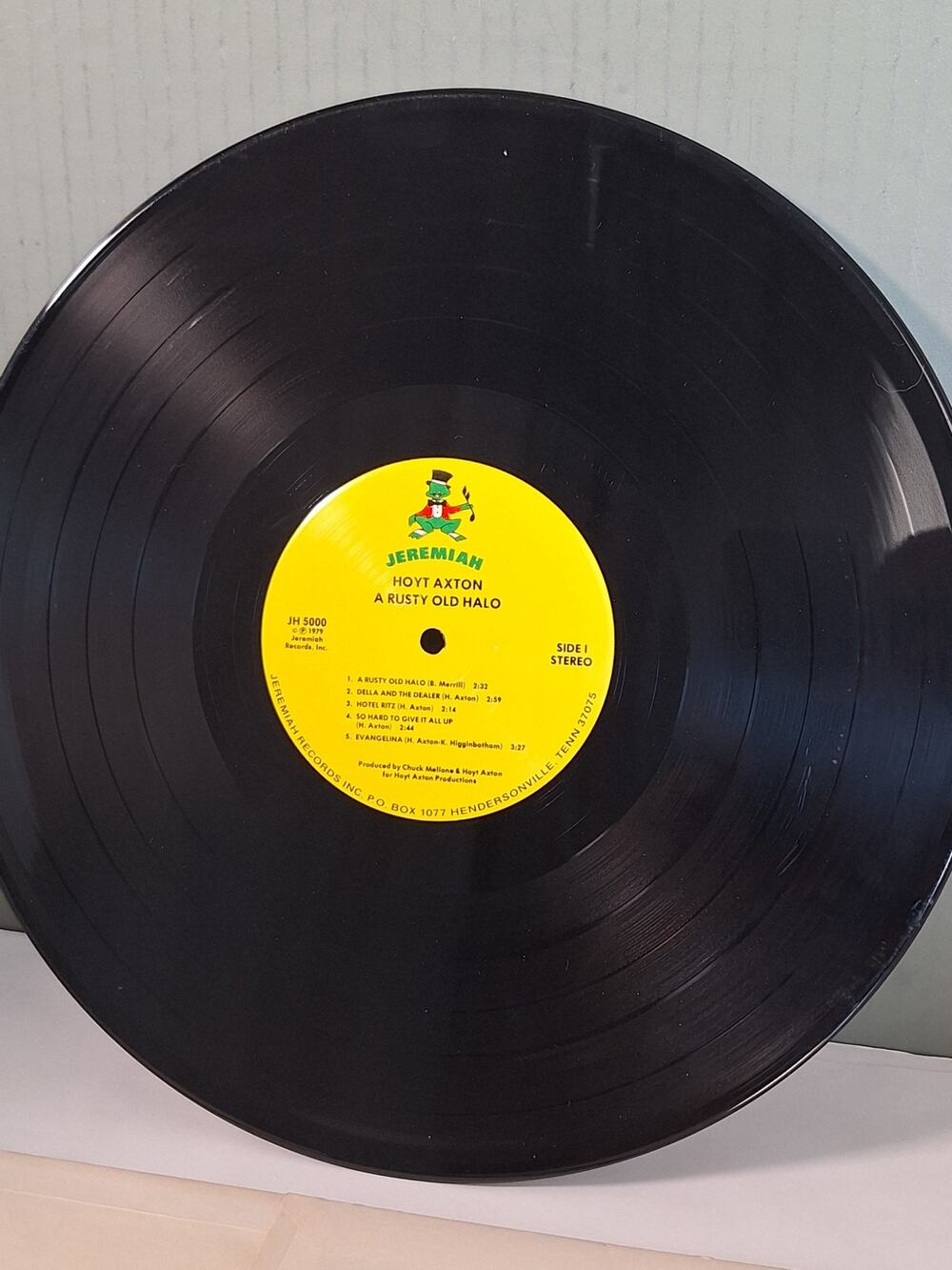 Hoyt Axton A Rusty Old Halo LP 1979 Jeremiah Records JH 5000 EX Vinyl